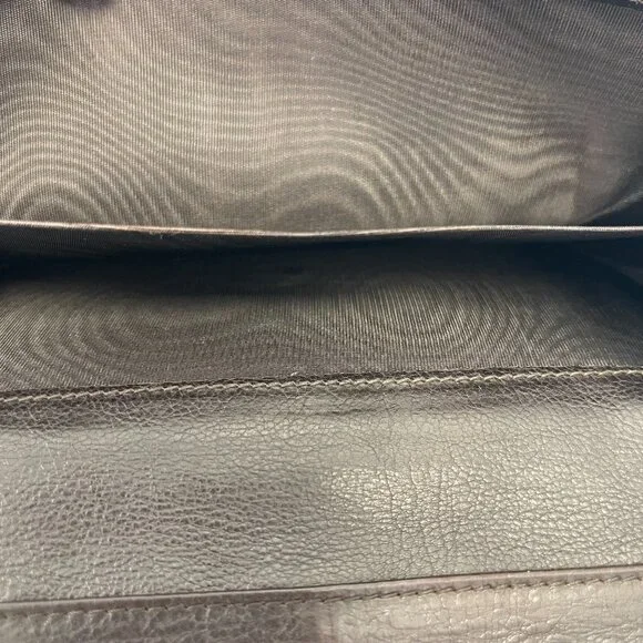 Yves Saint Laurent Vintage Muse Long Wallet in Black Calfskin Leather - Preowned - Picture 6 of 11